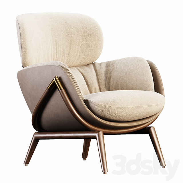Armchair 3D model